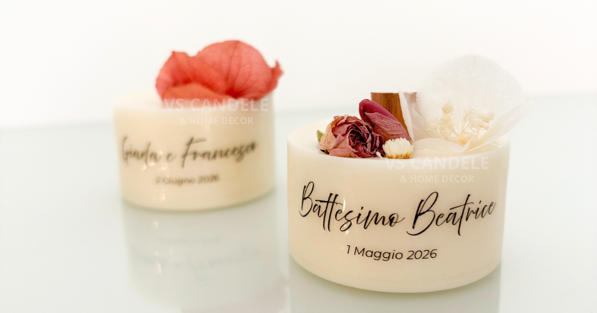 Bomboniere con Decorazioni Botaniche