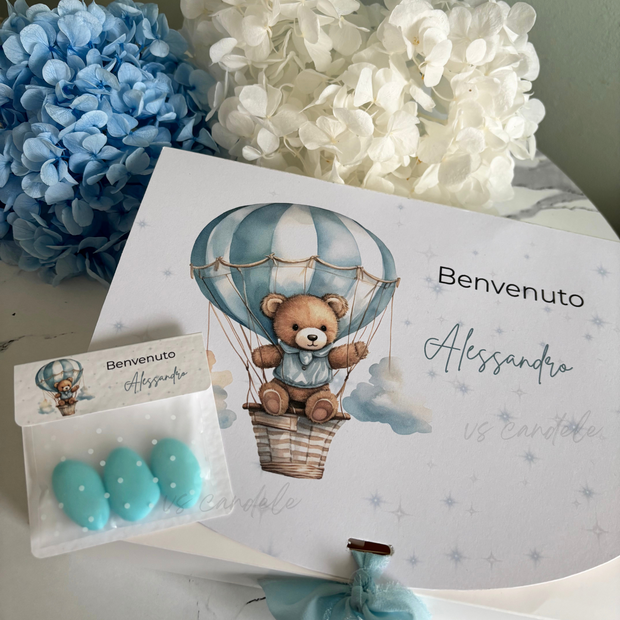 Scatola porta confetti personalizzata