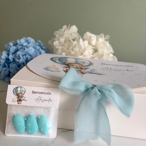 Scatola porta confetti personalizzata