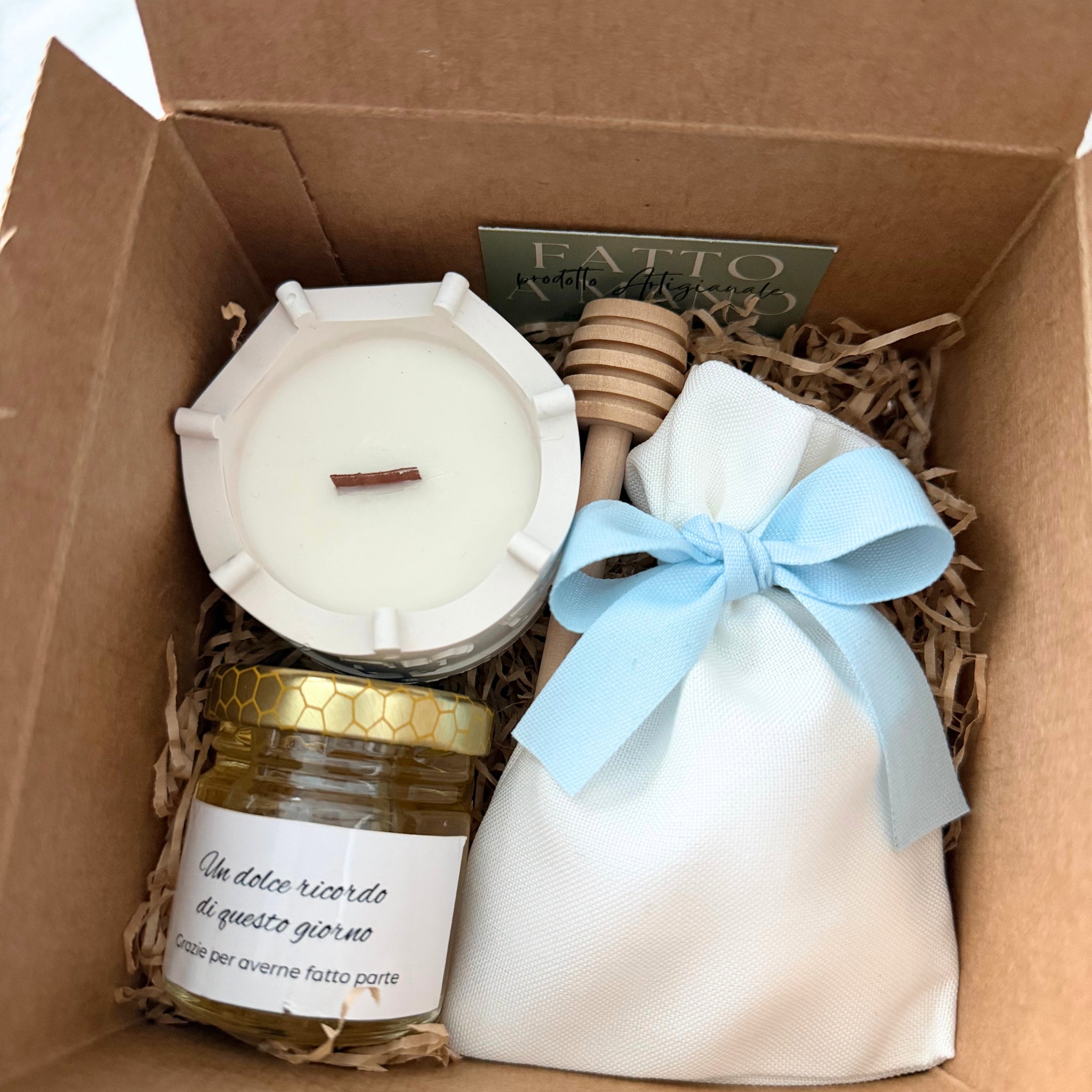 Cofanetto Dolcezza e Profumo | Carosello baby, confetti e miele 50g