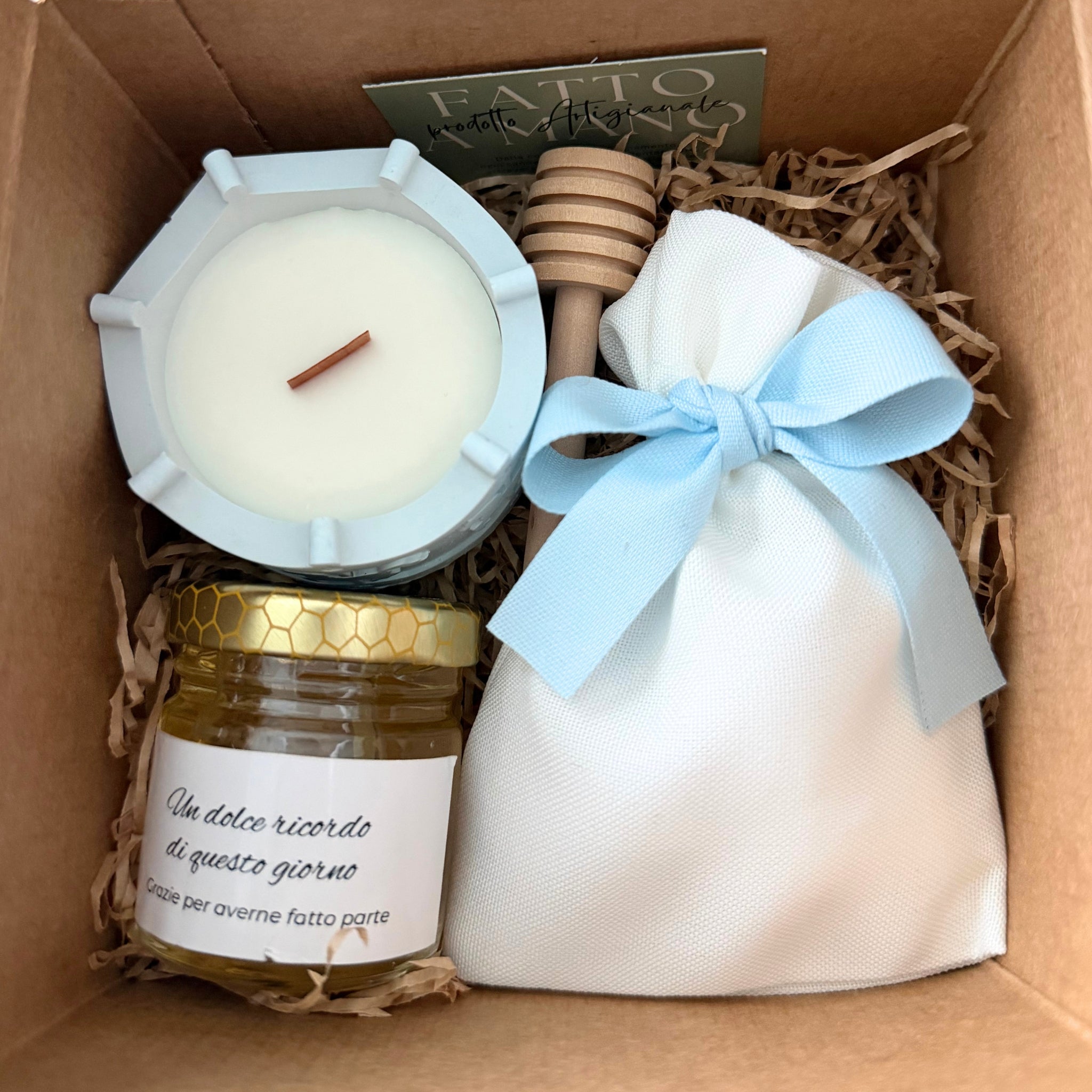 Cofanetto Dolcezza e Profumo | Carosello baby, confetti e miele 50g