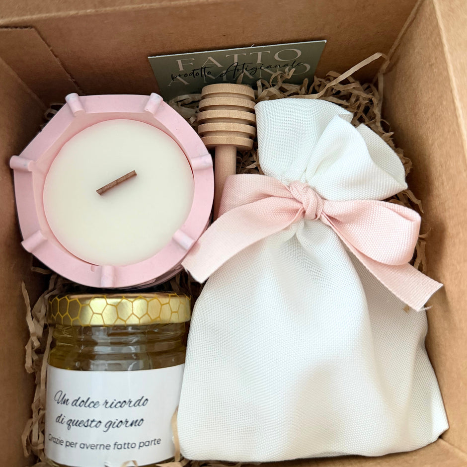 Cofanetto Dolcezza e Profumo | Carosello baby, confetti e miele 50g