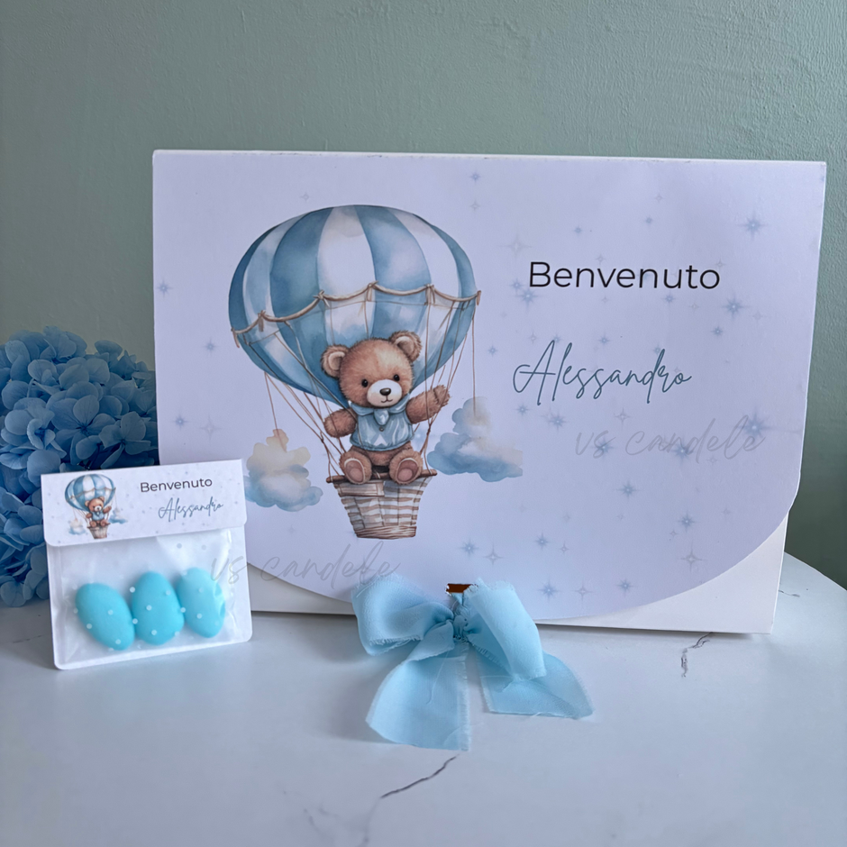 Scatola porta confetti personalizzata