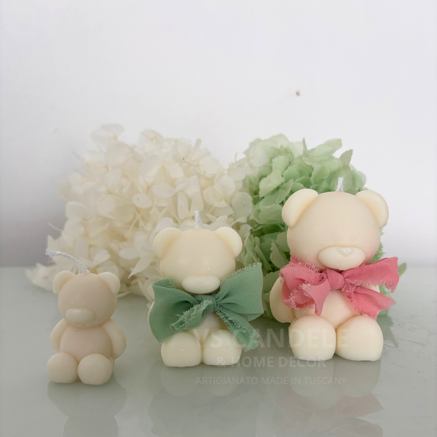 Teddy medio con Fiocco al collo