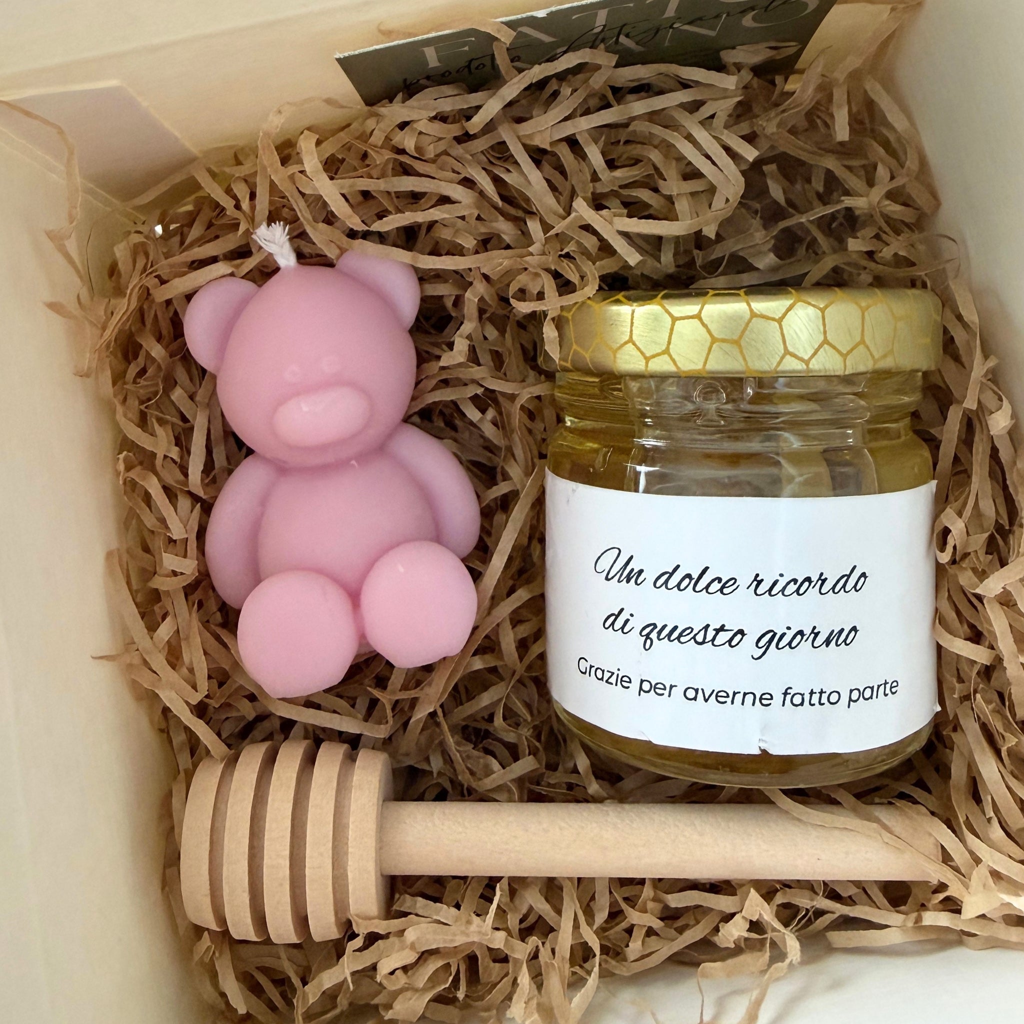 Cofanetto Dolcezza e Profumo | Orsetto e miele 50g