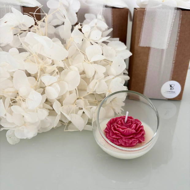 Sfera con mini peonia