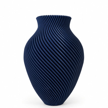 vaso pla anfora blu